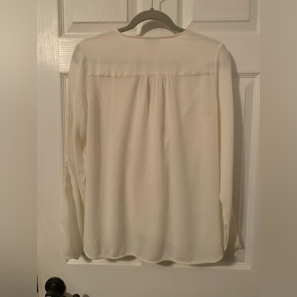 Sundance Catalog Top, Size XS, Ivory Crochet Boho - Picture 4 of 6